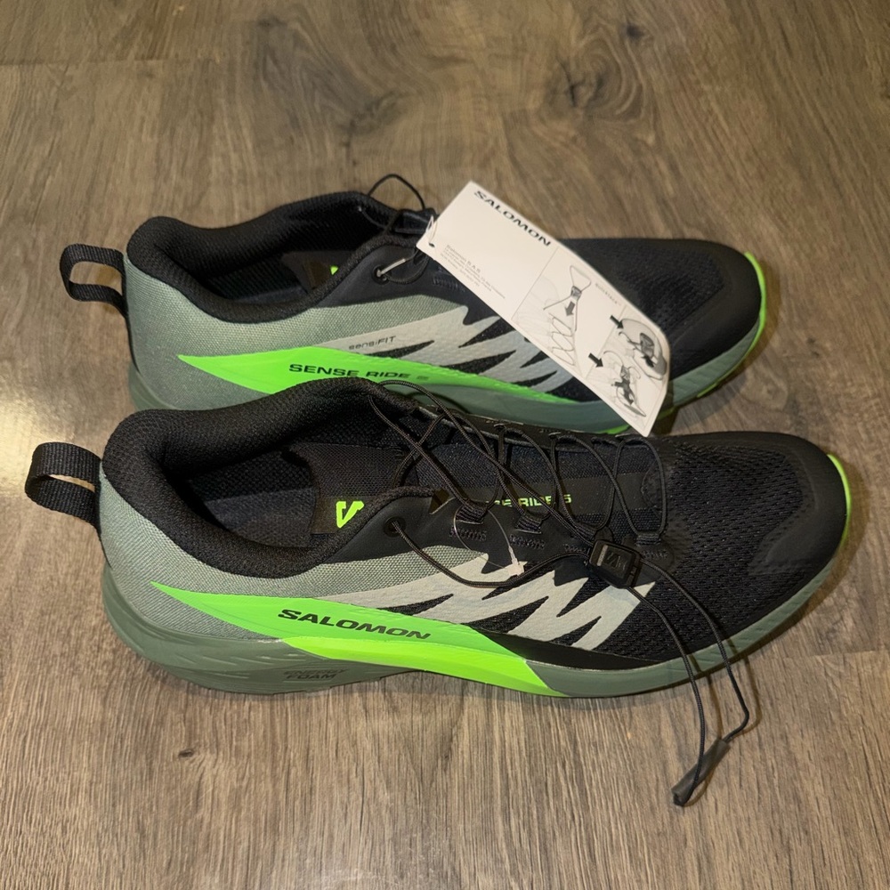 SALOMON SENSE RIDE 5 INVISIBLE TRAIL RUNNING SHOE - MEN'S